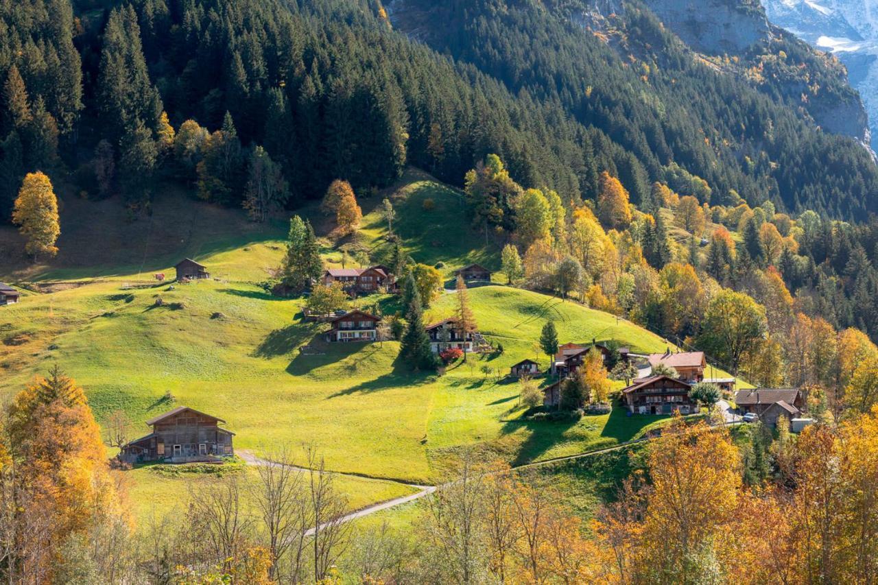 Chalet Waeschhuesli Near Interlaken, Grindelwald And Lauterbrunnen Gsteigwiler Luaran gambar